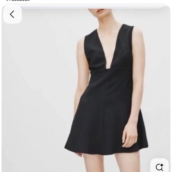 Like New Aritzia Wilfred Dark Green  Montbrun Dress (6) - Picture 3 of 7